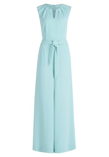Betty & Co Damen Jumpsuit ohne Arm 42, Pastel Turquoise Betty & Co Damen Jumpsuit ohne Arm 42, Pastel Turquoise von Betty & Co