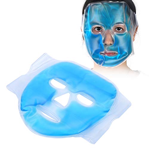 Kühlmaske Gesicht, Erfrischende Gesichtsmaske,wiederverwendbar Gesichtsmaske Wellnessmaske Entspannungsmaske Kältetherapie Gelmaske Kühlmaske für Schwellungen Gesicht geschwollene Augen Augenringe von Betued