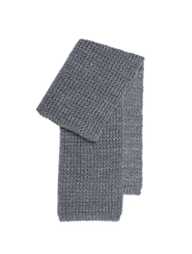 Bickley + Mitchell Men's Super Chunky Knit Womens Scarf 2016-02-10-122, Grey Twist, One Size von Bickley & Mitchell