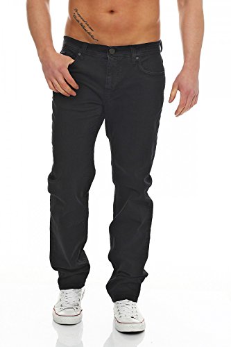 Big Seven Matt Black Antic Regular Fit Herren Jeans, Hosengröße:W46/L34 von Big Seven