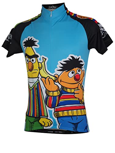 Biketags Radtrikot Sesamstrasse Ernie & Bert II (XXXL) von Biketags