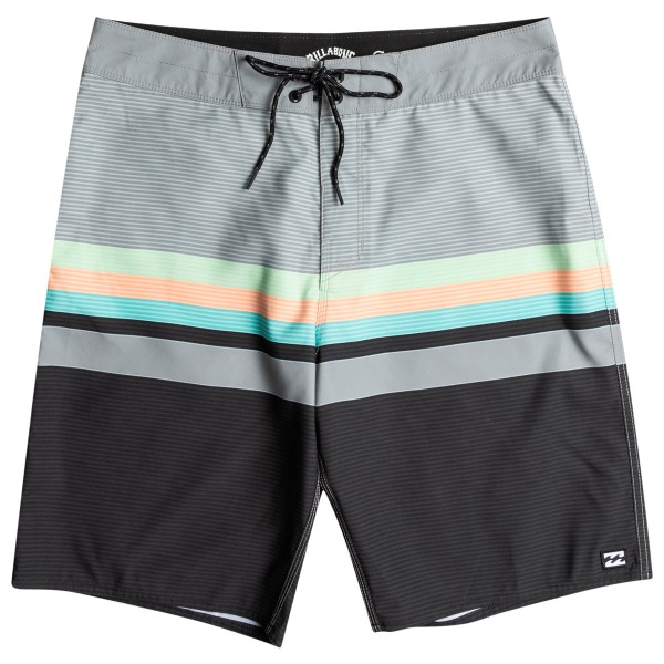 Billabong - All Day HTR Stripes OG - Boardshorts Gr 30 grau von Billabong