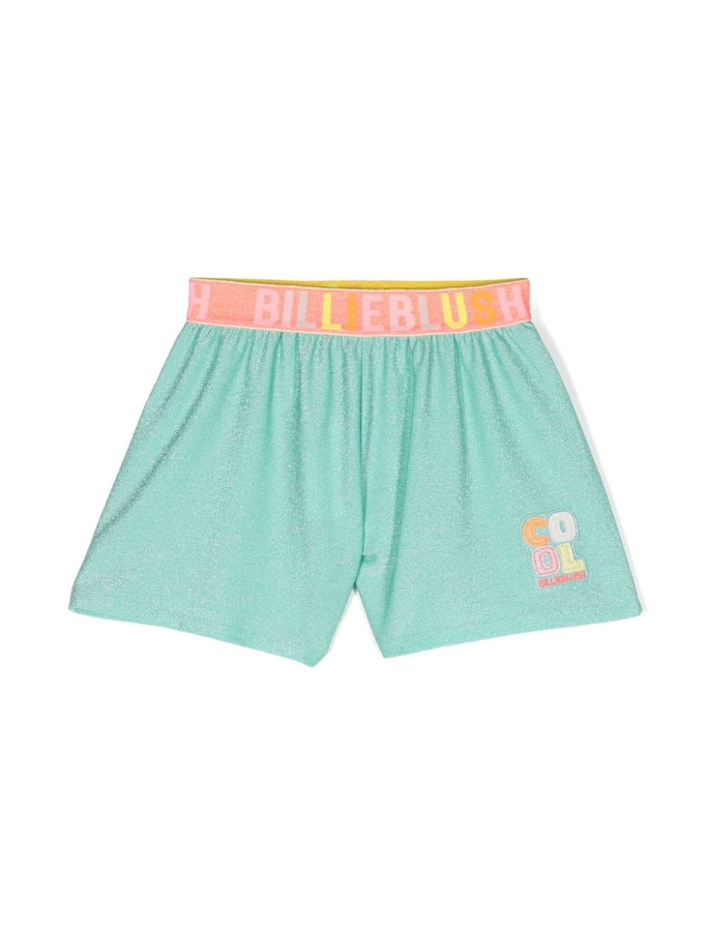 Billieblush Shorts mit Logo-Patch - Grün von Billieblush