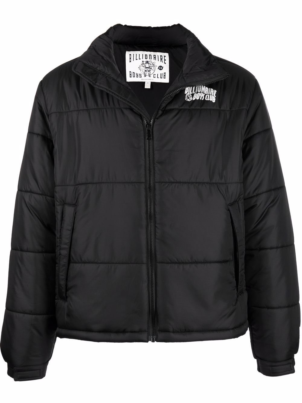 Billionaire Boys Club Gefütterte Jacke mit Logo-Print - Schwarz von Billionaire Boys Club