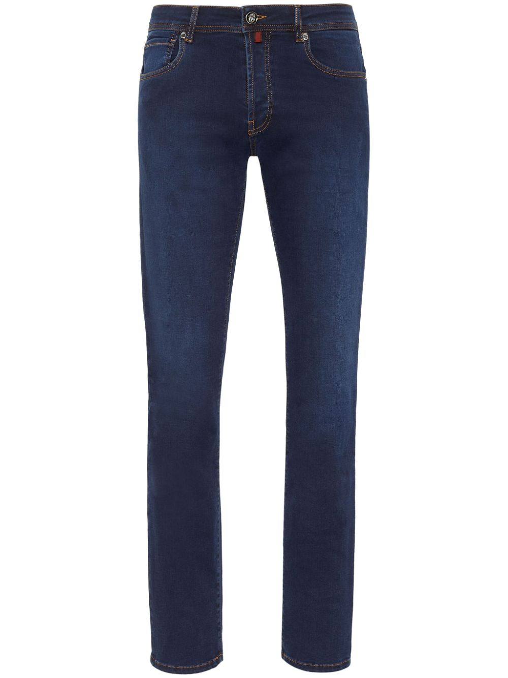 Billionaire Tief sitzende Straight-Leg-Jeans - Blau von Billionaire