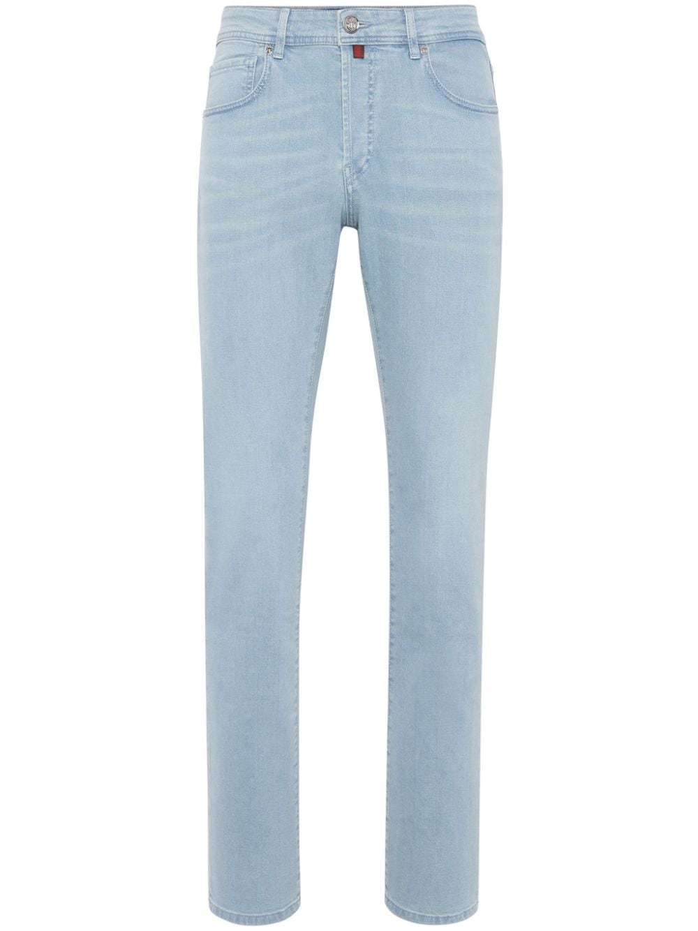 Billionaire Tief sitzende Straight-Leg-Jeans - Blau von Billionaire