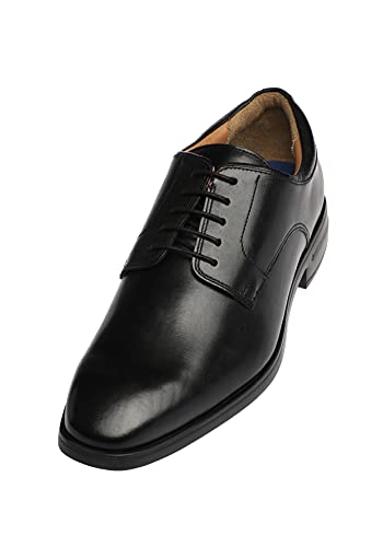 Bioflex Herren Business Schuhe Alaska schwarz | hochwertiges Leder im Classic Busines-Shoe-Look | optimale Dämpfung, besonders leicht | für Einlegesohlen geeignet | Größe 46 von Bioflex