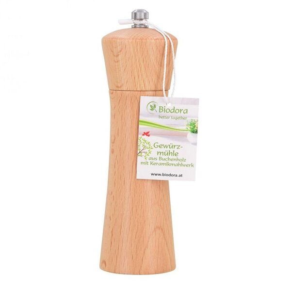 Biodora Pfeffer und Gewürzmühle aus Buchenholz Biodora Pfeffer und Gewürzmühle aus Buchenholz von Biodora
