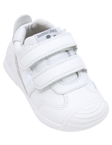 Biomecanics Jungen Mädchen 221001 Sneaker, weiß, 18 EU von Biomecanics