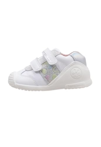 Garvalín Jungen Mädchen 242112 Sneaker, weiß, 20 EU von Biomecanics