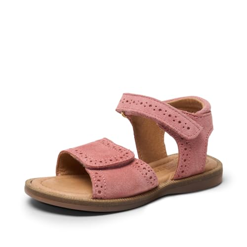 Bisgaard Mädchen Sandalen Andrea Rosa Rauleder, Größe:29, Farbauswahl:Rose/pink von Bisgaard