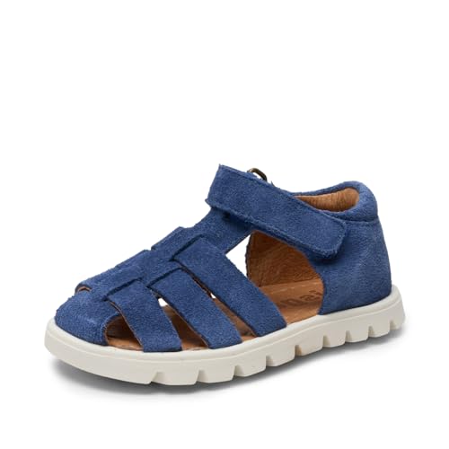 Bisgaard Kinder Lauflernschuhe/Sandalen/Miniletten BEKA S Blau Rauleder, Größe:20, Farbauswahl:blau 3 von Bisgaard