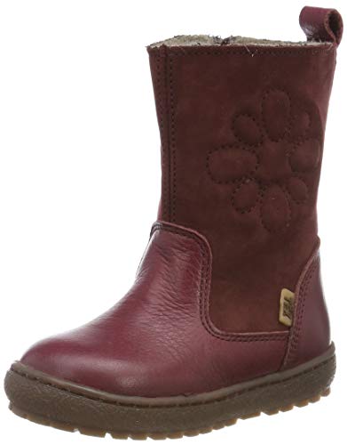 Bisgaard Mädchen Dora Schneestiefel, Rot (Bordeaux 802) von Bisgaard