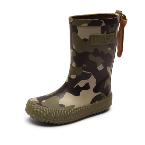 Bisgaard Unisex Kinder 92007999 Gummistiefel, Camouflage, 27 EU von Bisgaard