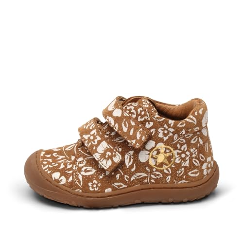 Bisgaard hale v First Walker Shoe, Brandy Flowers, 23 EU Schmal von Bisgaard