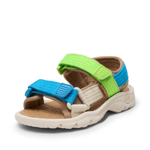 Bisgaard Kinder Sandalen NICO Blau-Grün Textil, Größe:27, Farbauswahl:Multicolor von Bisgaard