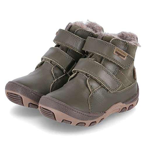 Bisgaard Kinder Winterstiefel HUNTER TEX Grün Glattleder von Bisgaard