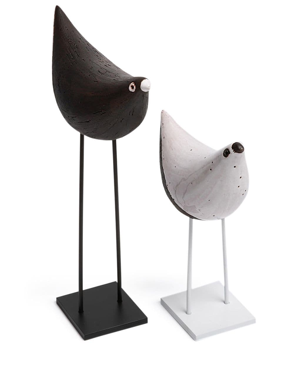 Bitossi Home 2er-Set Vogelfiguren - Braun von Bitossi Home
