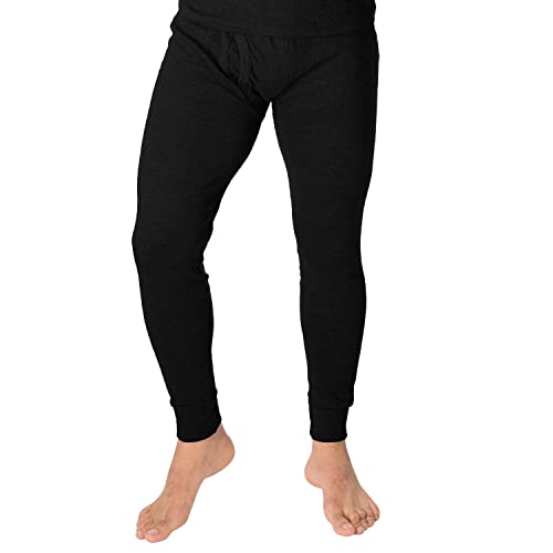 Black Snake® Thermounterhose Thermounterwäsche Sport Unterhosen Männer Lange Unterhose - 4XL - Schwarz von Black Snake