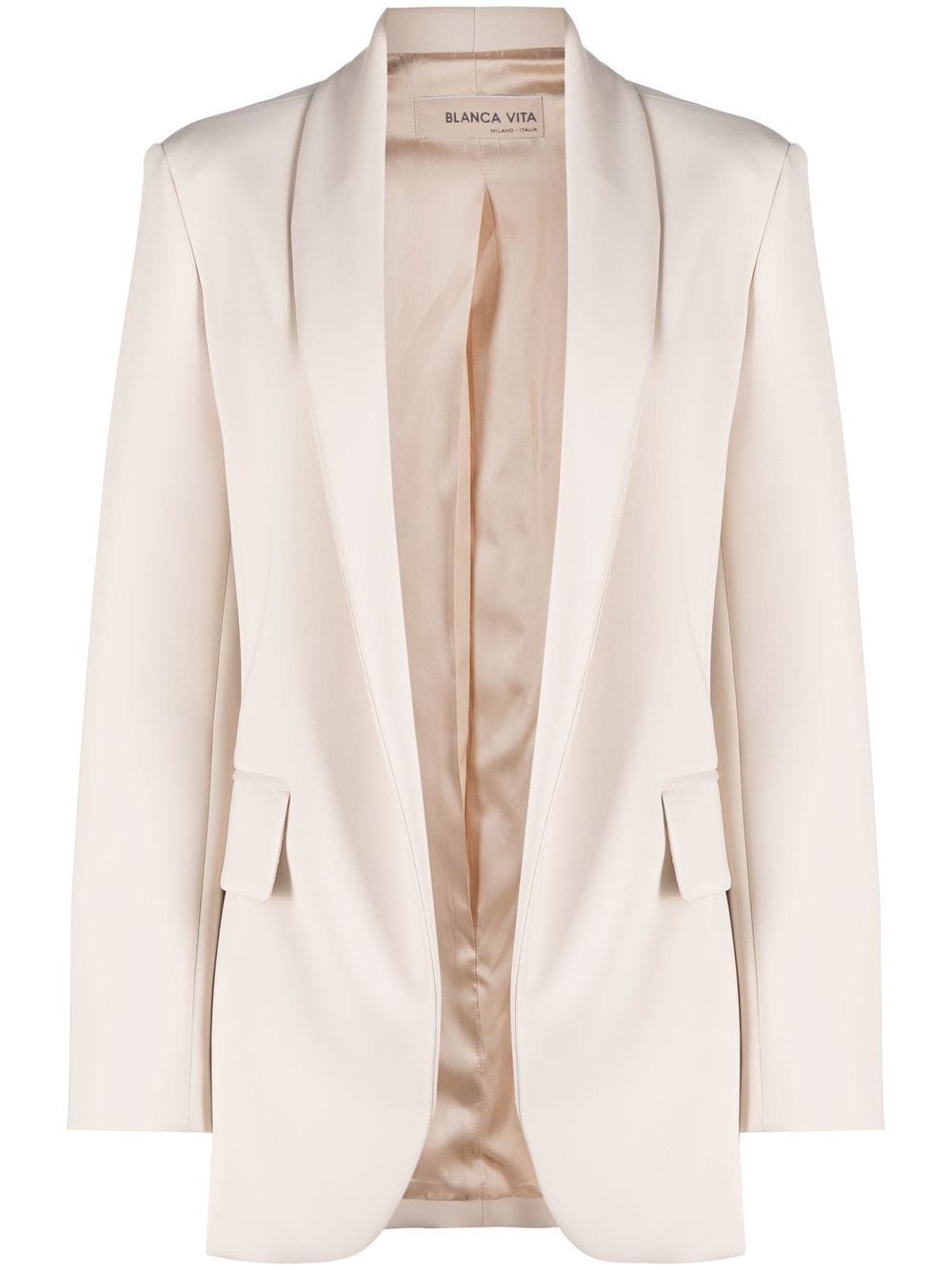 Blanca Vita Offener Blazer - Nude von Blanca Vita