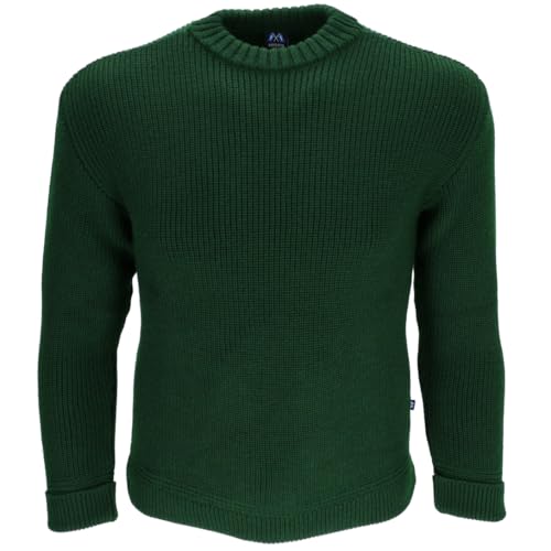 Blauer Peter - Rundhals-Troyer - Pullover - Schurwolle - 9 Farben, Farbe:Tanne, Größe:48 Blauer Peter - Rundhals-Troyer - Pullover - Schurwolle - 9 Farben, Farbe:Tanne, Größe:48 von Blauer Peter
