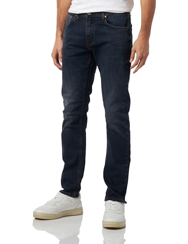 Blend 20700053 Herren Jeans Hose Denim 5-Pocket mit Stretch Twister Fit Slim/Regular Fit, Größe:W32/34, Farbe:Denim Blue Black (200298) von Blend