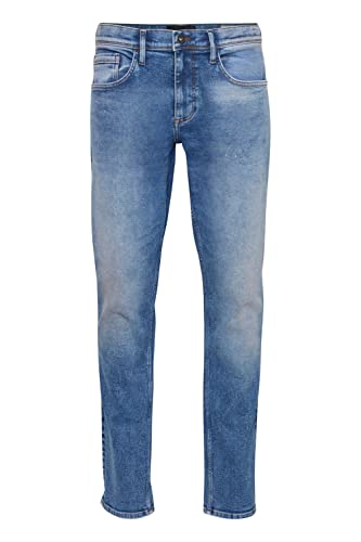 Blend 20714216 Herren Jeans Hose Denim mit Stretch Multiflex 5-Pocket Blizzard Fit Regular Fit, Größe:32/32, Farbe:Denim Grey (200296) von b BLEND