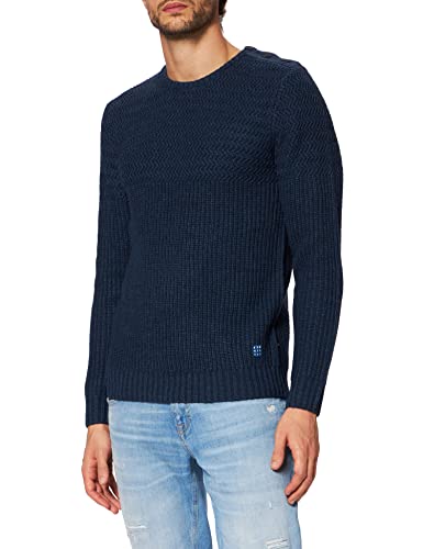 Blend Herren Pullover, 194024/Dress Blues, S von Blend