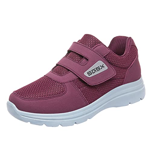 Blingko Damen Schuhe Sneakers Lässige Mesh-Walking-Turnschuhe Atmungsaktive Laufschuhe Atmungsaktiv Laufschuhe Sport Freizeit Trainers Sneakers Schuhe Damen Schuhe Damen Sneaker von Blingko