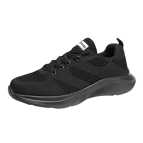 Blingko Sneaker Damen 42 Laufschuhe Atmungsaktiv Turnschuhe Schnürer Sportschuhe Sneaker für Herren Damen Sneaker Straßenlaufschuhe Plateau Sneaker Damen Straßenlaufschuhe Damen Schuhe Damen Sneaker von Blingko