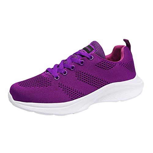 Blingko Sneaker Damen 42 Laufschuhe Atmungsaktiv Turnschuhe Schnürer Sportschuhe Sneaker für Herren Damen Sneaker Straßenlaufschuhe Plateau Sneaker Damen Straßenlaufschuhe Damen Schuhe Damen Sneaker von Blingko