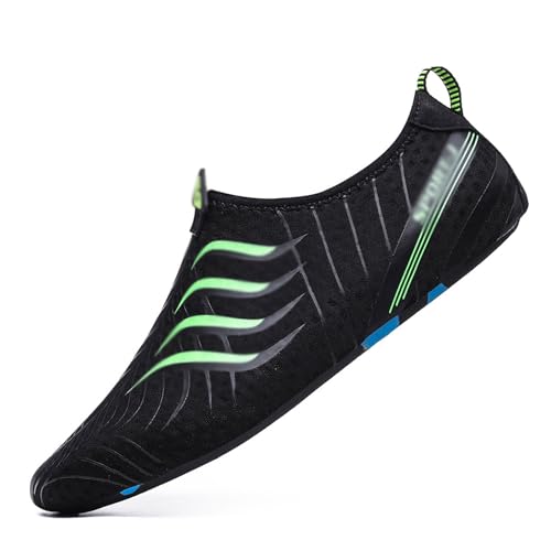 Blissbuilt Schnell Trocknend Strandschuhe Surfschuhe Tauchschuhe,Schwimmen Leicht,Leicht Schnell Trocknend Wasserschuhe Weiche Atmungsaktiv Leicht rutschfest Schuhe Für Damen Herren von Blissbuilt