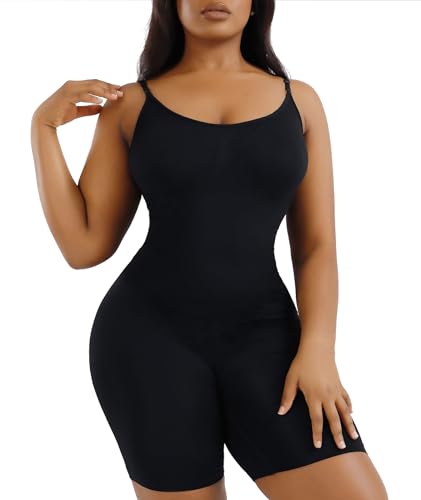 Blitshape Bauchweg Shape Body Shaper Damen Miederbody Extra Stark Formend Formende Shaping Tummy Control Shapewear Figurformende Bodysuit Schwarz S von Blitshape