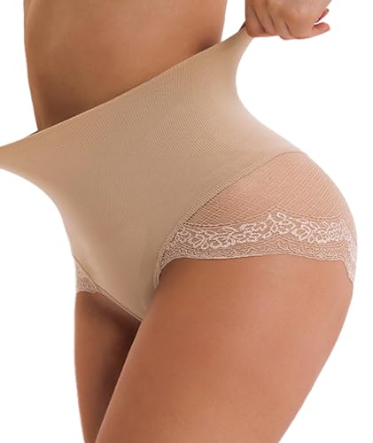 Blitshape Bauchweg String Shaping Unterwäsche Shapewear Damen Miederslips Slip Stark Formend Shape Unterhose Figurformende Miederhose Beige S von Blitshape