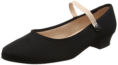 Bloch Damen Accent Canvas Tanzschuhe-Jazz & Modern, Schwarz (Black), 36 EU von Bloch