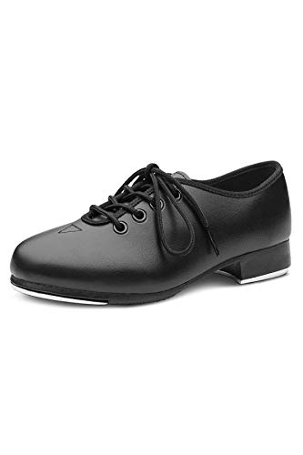 Bloch Damen Student Tap SF3710L PU Top Oxford Style Schnürschuhe Schwarz Erwachsenengrößen, Schwarz , 36.5 EU von Bloch