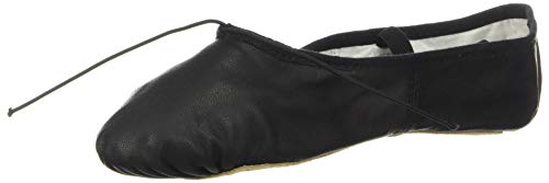 Bloch Dance Unisex-Erwachsene Dansoft Vollsohle Leder Ballettschuhe, schwarz, 39 EU von Bloch