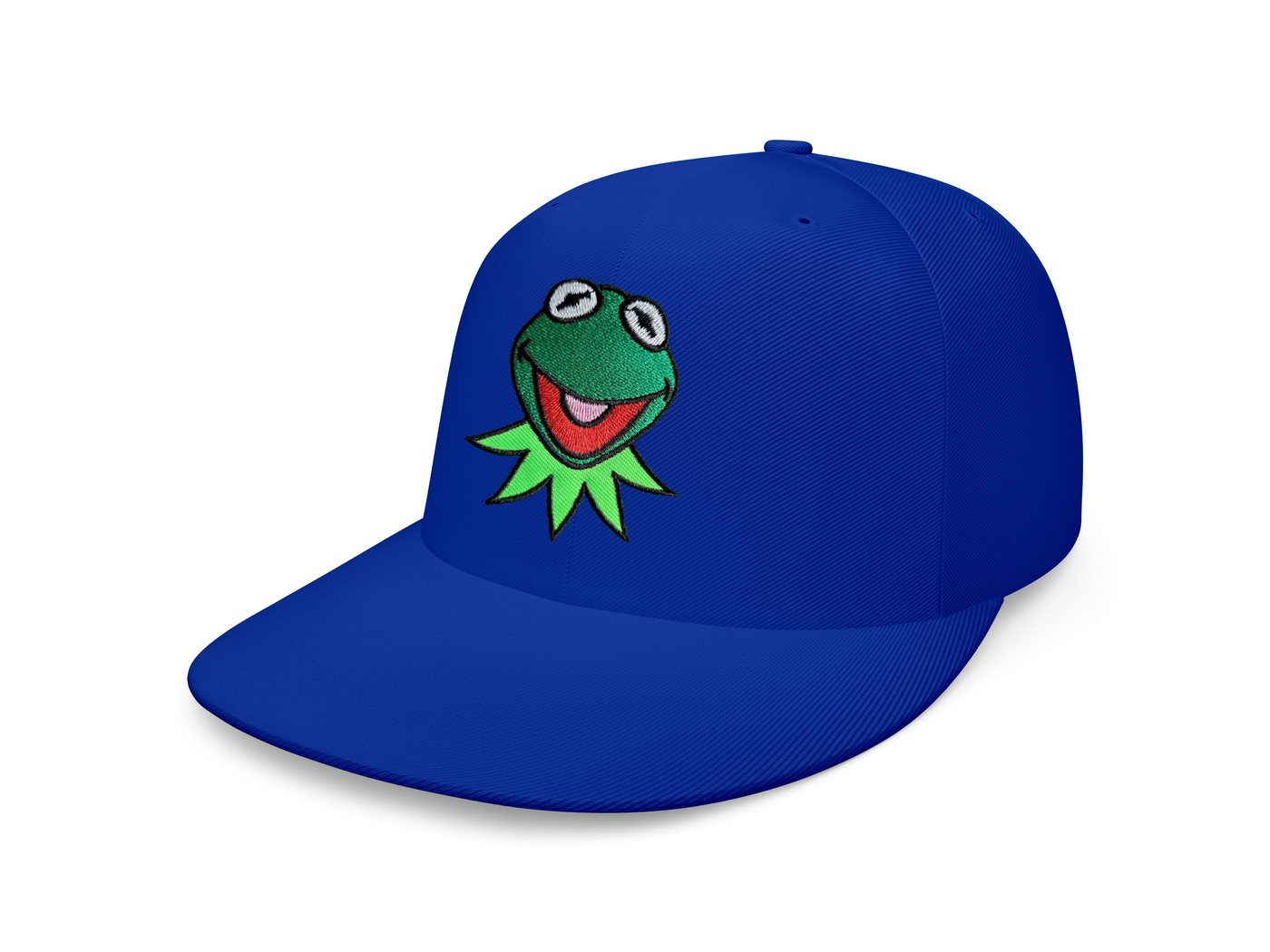 Blondie & Brownie Baseball Cap Unisex Erwachsene Kermit Frosch Muppet Frog Stick Patch Snapback von Blondie & Brownie