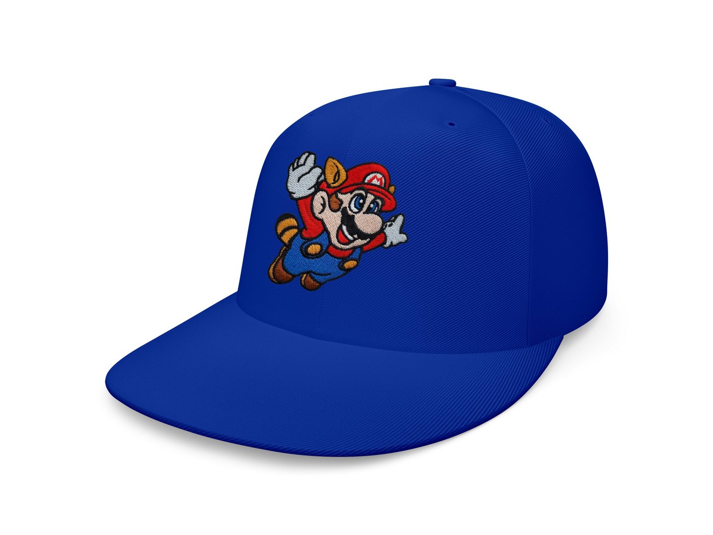 Blondie & Brownie Baseball Cap Unisex Erwachsene Mario Fligh Stick Patch Luigi Super Retro Konsole Snapback von Blondie & Brownie