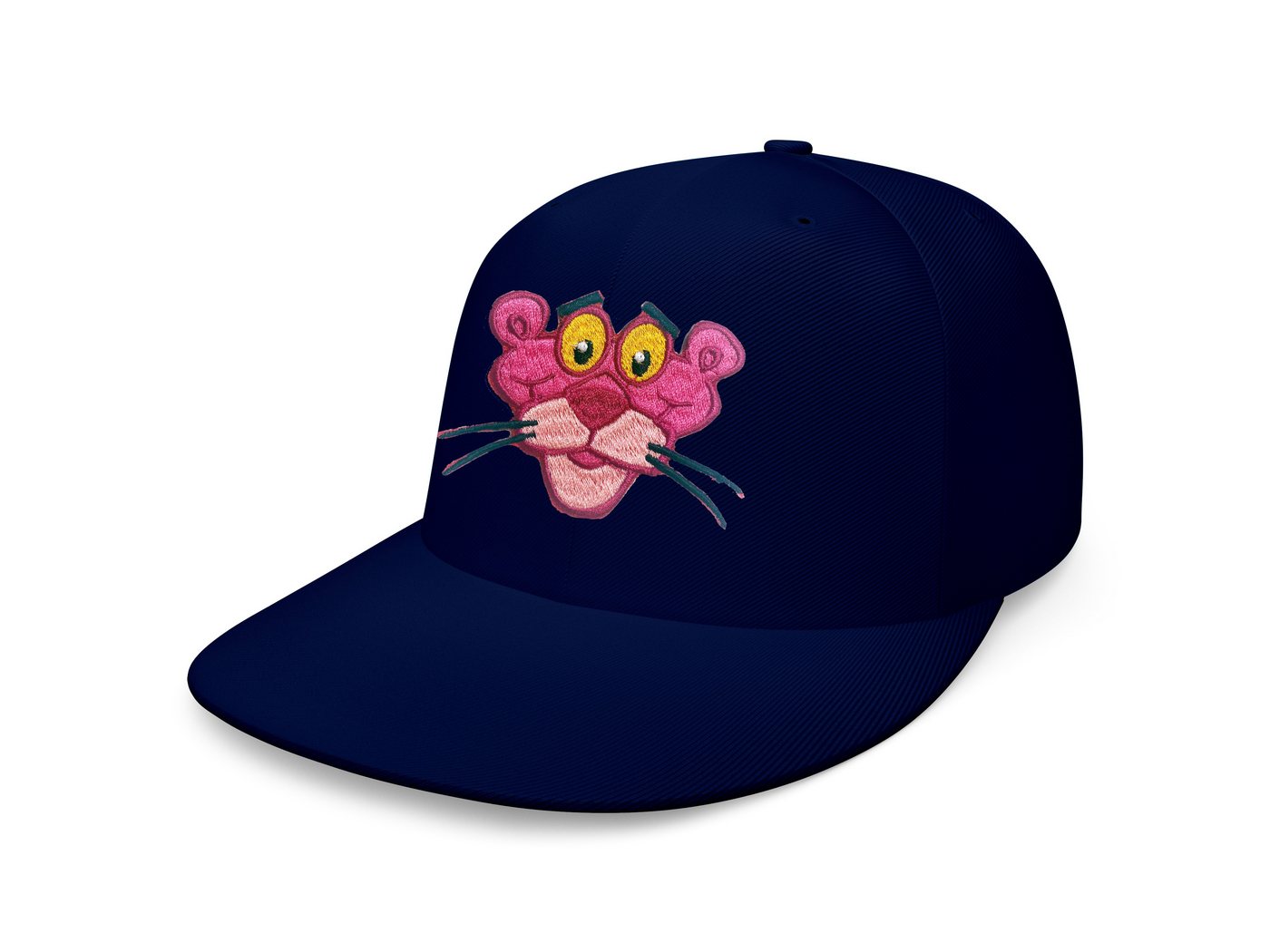 Blondie & Brownie Snapback Cap Unisex Erwachsene Pink Panther Paulchen Stick Patch Rosarote One Size von Blondie & Brownie