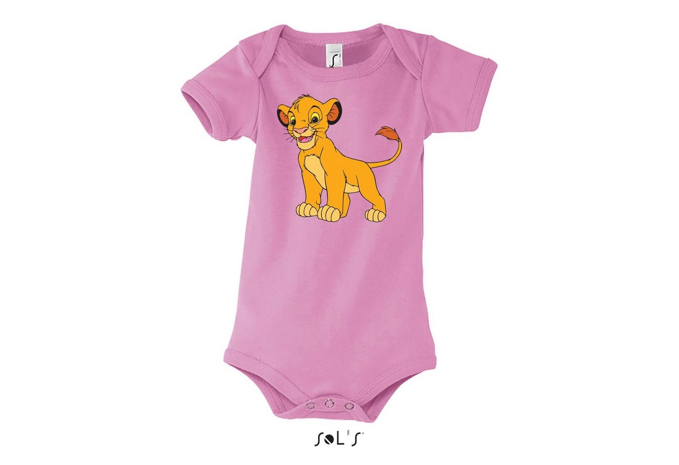 Blondie & Brownie Strampler Kinder Simba Baby mit Druckknopf von Blondie & Brownie