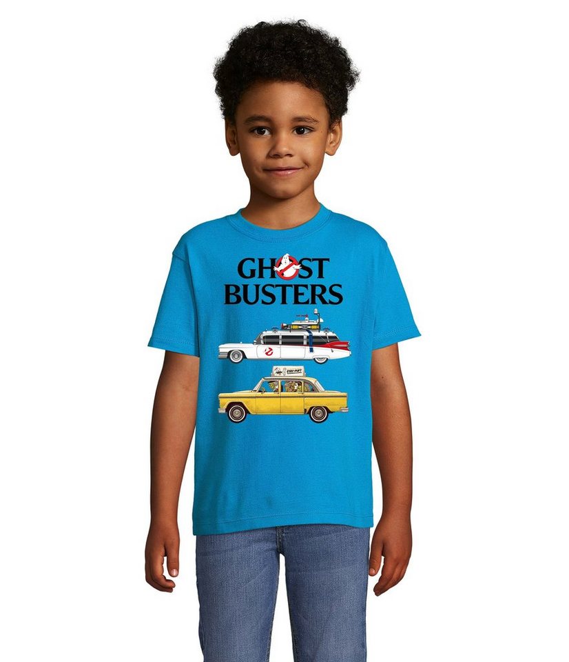 Blondie & Brownie T-Shirt Kinder Ghostbusters Cars Auto Geisterjäger Geister Film Ghost von Blondie & Brownie