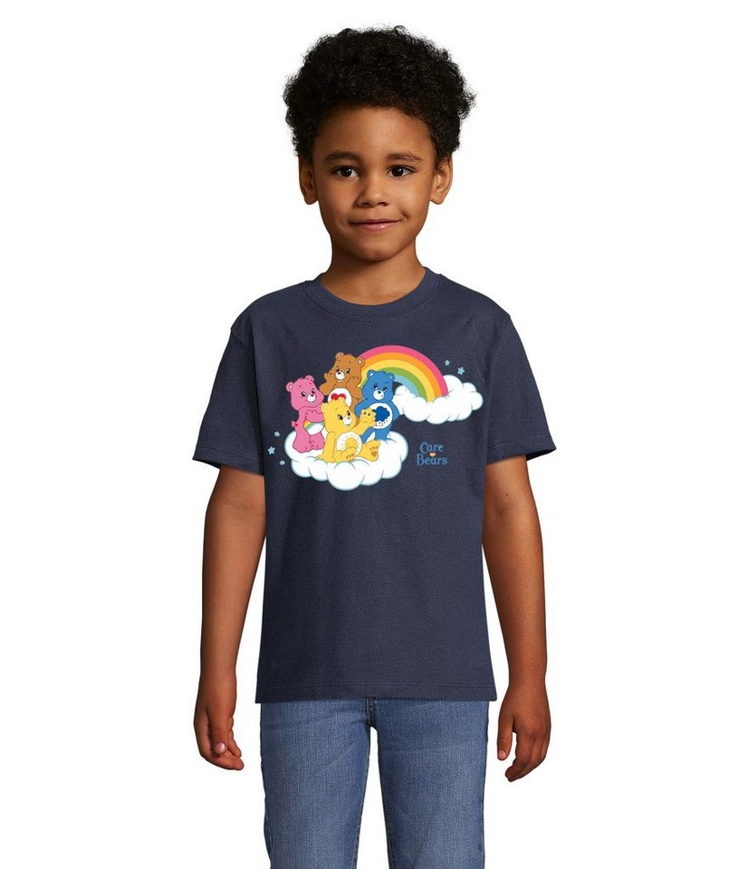 Blondie & Brownie T-Shirt Kinder Glücksbärchis Care Bears Hab-Dich-lieb Bärchis Wolkenland von Blondie & Brownie