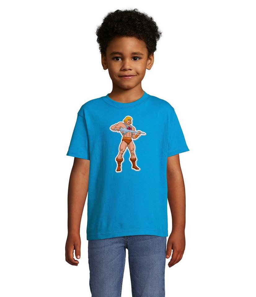 Blondie & Brownie T-Shirt Kinder Jungen & Mädchen He-Man MotU Masters of The Universe in vielen Farben von Blondie & Brownie