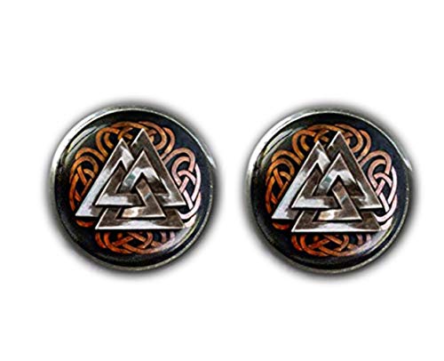 Bloody devil Valknut Manschettenknöpfe, Odins Cufflinks, Wikinger Valknut Manschettenknöpfe, nordische Wikinger Runen Magische Symbole Rune Nordique Odin Herren Manschettenknöpfe Bloody devil Valknut Manschettenknöpfe, Odins Cufflinks, Wikinger Valknut Manschettenknöpfe, nordische Wikinger Runen Magische Symbole Rune Nordique Odin Herren Manschettenknöpfe von Bloody devil