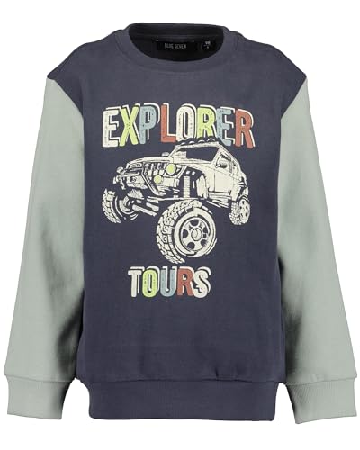 Blue Seven Jungen Sweatshirt Adventure 576 - DK BLAU 104 von Blue Seven