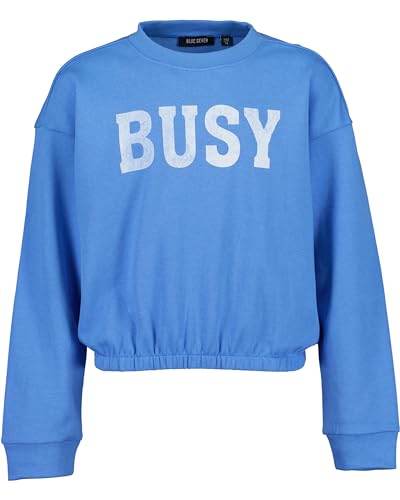 Blue Seven Teenager Mädchen Sweatshirt Nautical 521 - BLAU 140 von Blue Seven