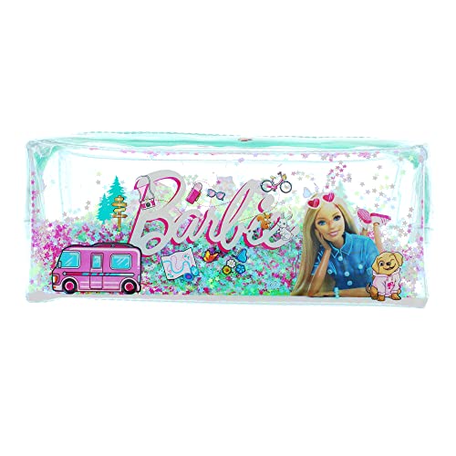 Blueprint Collections Barbie Federmäppchen | Schultasche | Stifthalter | Stifteetui | Schulanfang | Barbie Schreibwaren, mehrfarbig, Federmäppchen von Blueprint Collections