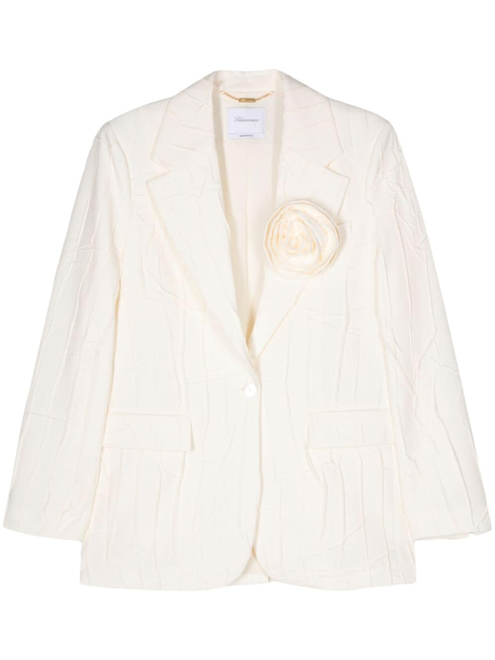 Blumarine Klassischer Blazer - Nude von Blumarine