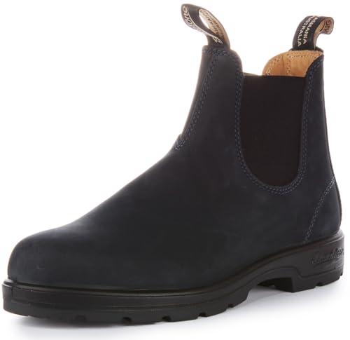 BLUNDSTONE Herren Classic 550 Series Chelsea Boot, Navy, 41 EU von Blundstone